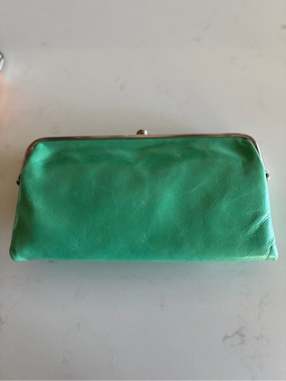 Hobo International  Leather Lauren Wallet Mint Colour NWT
